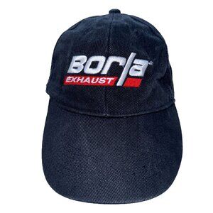 Borla Exhaust Systems Black Snapback Hat Racing Cap